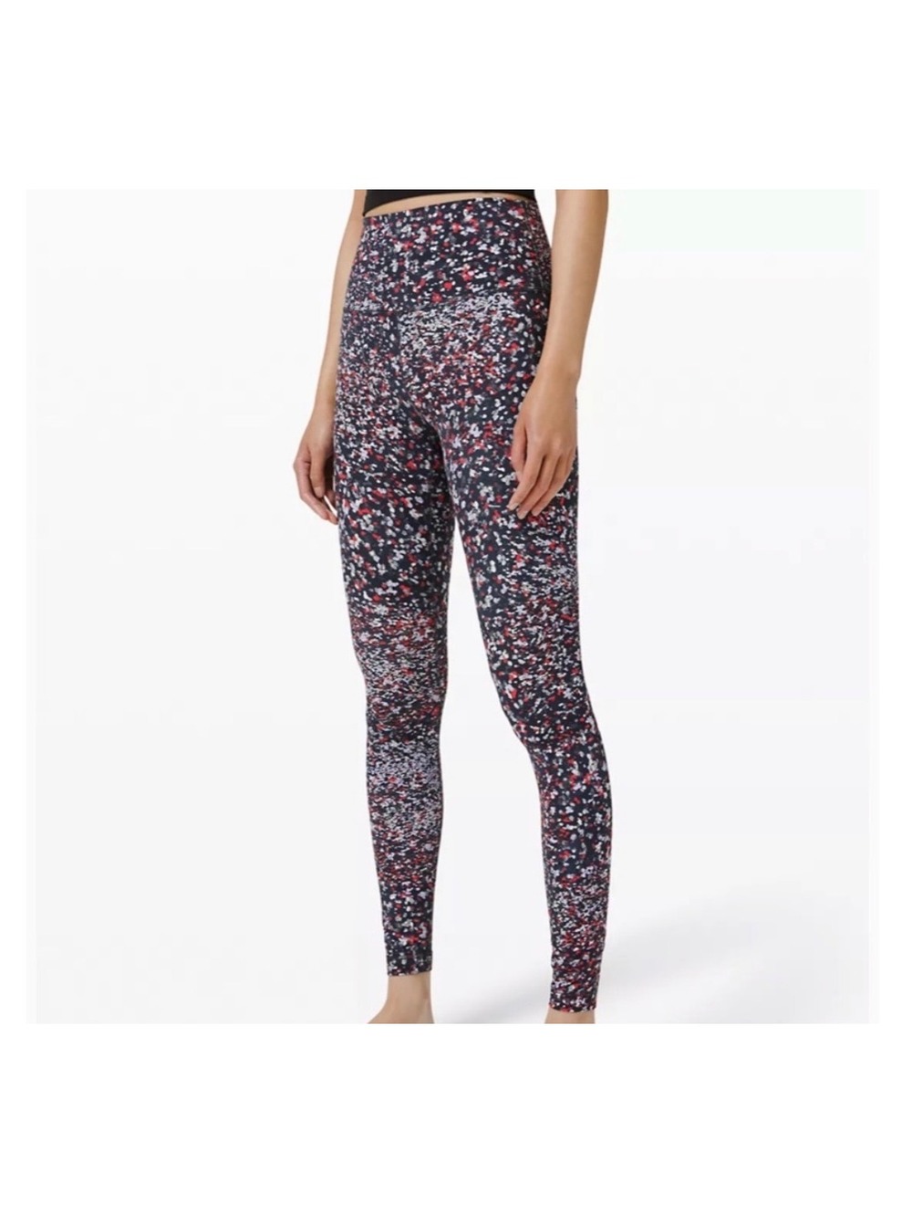Lululemon Align Leggings Water Blossom Multi Color Size 6